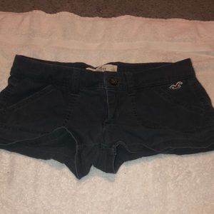 Dark Blue Hollister Shorts